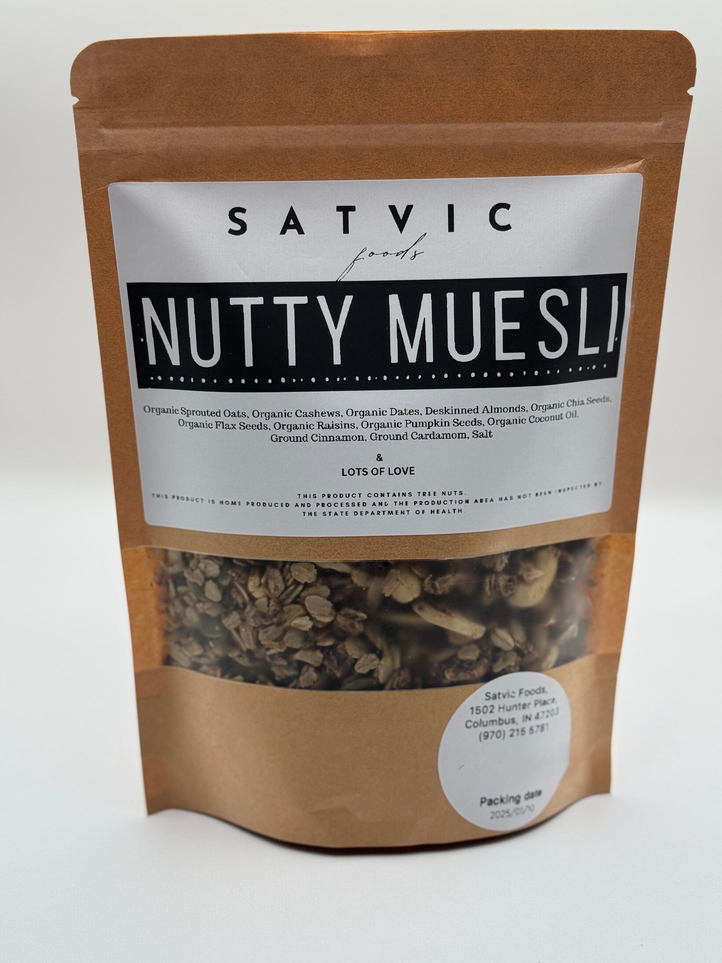 Nutty Muesli 1 lb (16 oz)